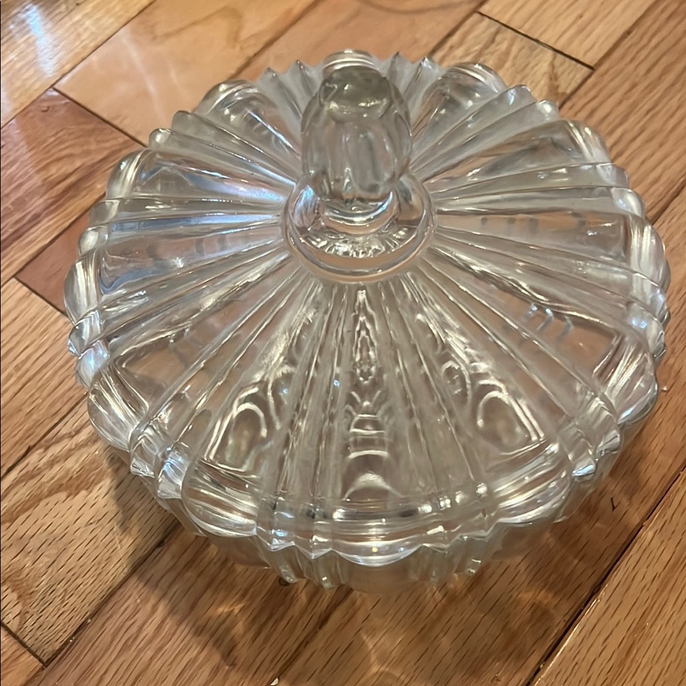 Anchor hocking depression candy dish